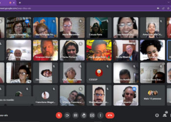 Voluntários fazem os últimos ajustes para o 36º Curso de Verão